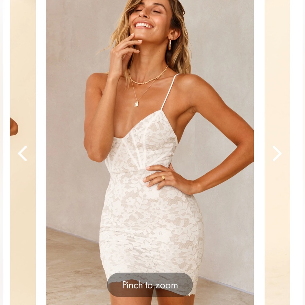White Lace Dress